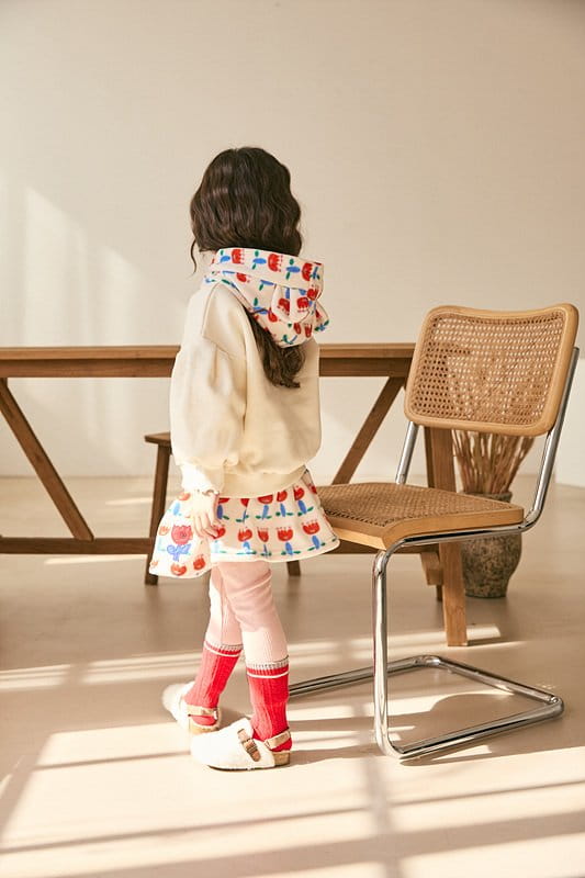 Mimico - Korean Children Fashion - #childofig - Flower Skirt Leggings - 3