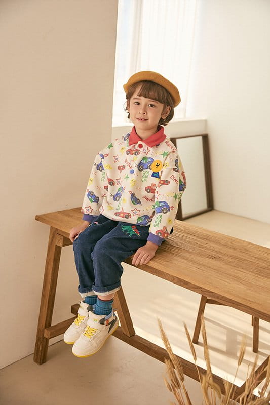 Mimico - Korean Children Fashion - #childrensboutique - Collar Warm Tee - 9