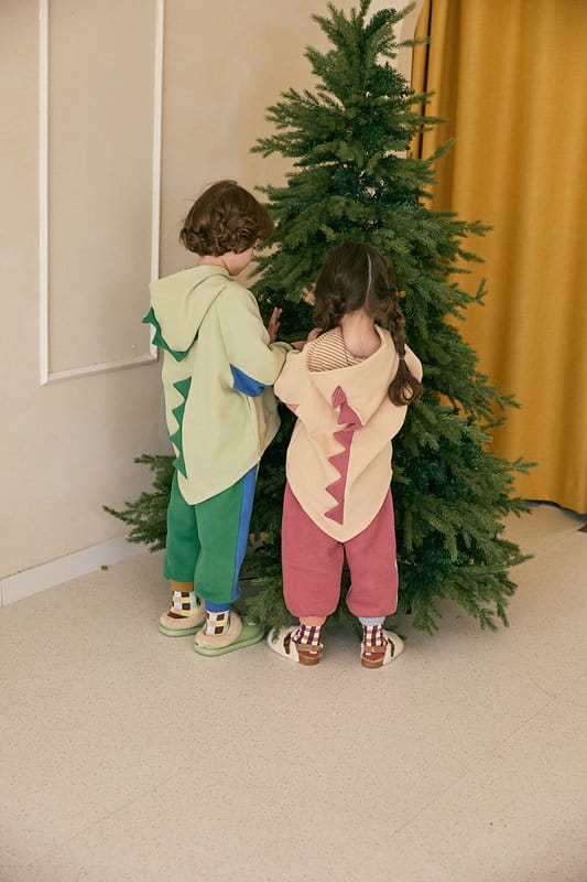 Mimico - Korean Children Fashion - #childrensboutique - Saurus Hoody Tee - 12
