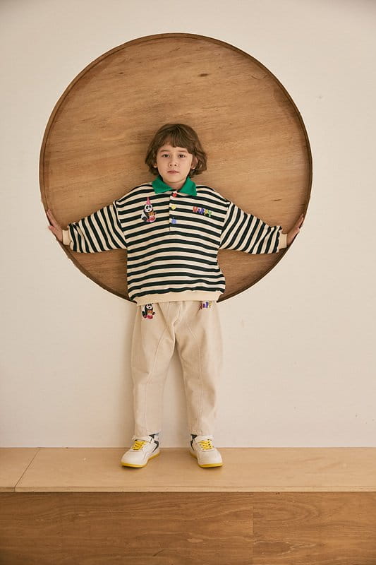Mimico - Korean Children Fashion - #childrensboutique - Rib Spn Pants - 3