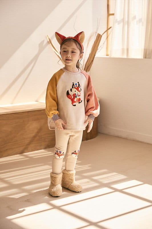 Mimico - Korean Children Fashion - #designkidswear - Fox Bear Tee - 5