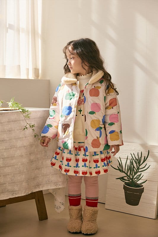 Mimico - Korean Children Fashion - #discoveringself - Apple Dino Jumper - 3