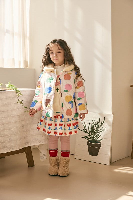Mimico - Korean Children Fashion - #discoveringself - Apple Dino Jumper - 4