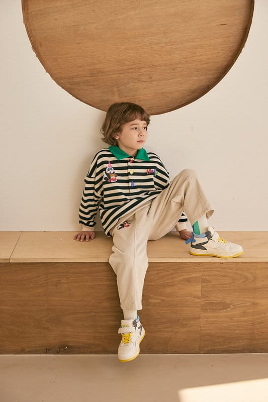 Mimico - Korean Children Fashion - #fashionkids - Rib Spn Pants - 6