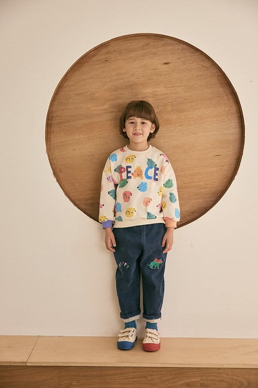 Mimico - Korean Children Fashion - #fashionkids - Happy Span Pants - 4