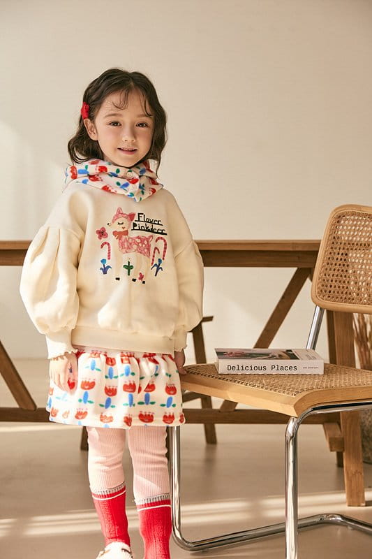 Mimico - Korean Children Fashion - #kidsshorts - Pink Bambi Tee - 3