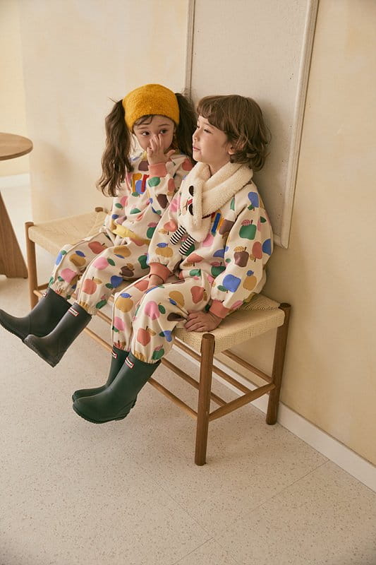 Mimico - Korean Children Fashion - #kidsshorts - Apple Tee - 6