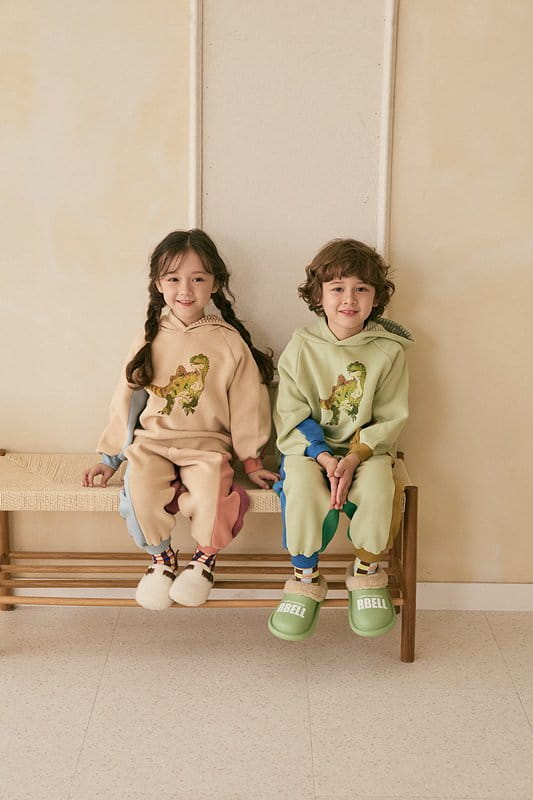 Mimico - Korean Children Fashion - #kidsstore - Saurus Hoody Tee - 4