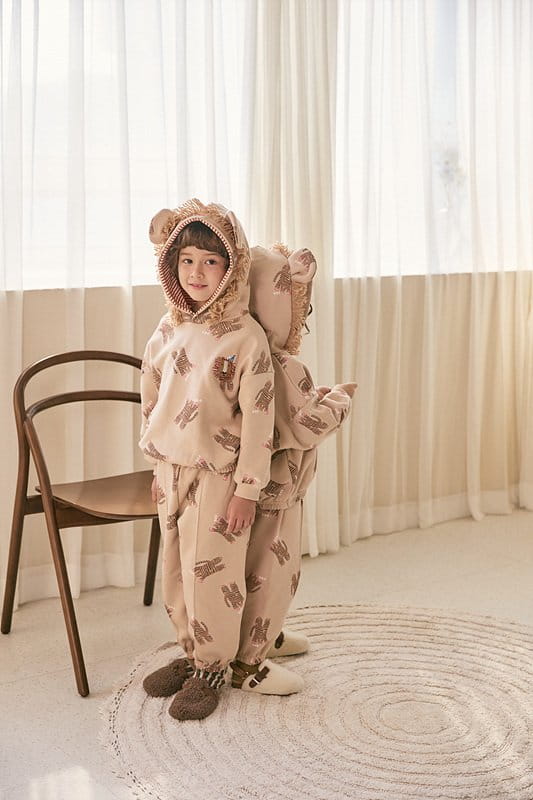 Mimico - Korean Children Fashion - #magicofchildhood - Lion Top Bottom Set - 8