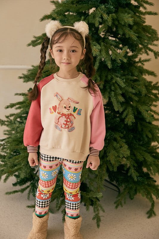 Mimico - Korean Children Fashion - #prettylittlegirls - Panda Rabbit Tee - 7