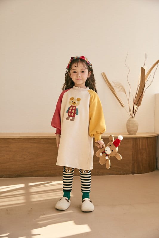 Mimico - Korean Children Fashion - #prettylittlegirls - Crown One-piece - 2