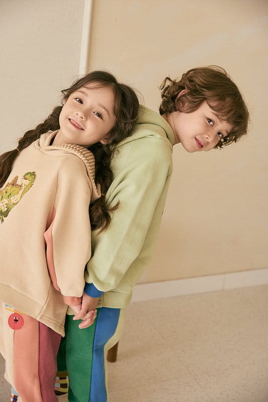 Mimico - Korean Children Fashion - #prettylittlegirls - Saurus Hoody Tee - 9