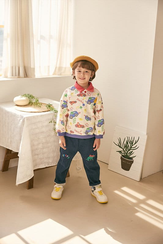 Mimico - Korean Children Fashion - #stylishchildhood - Collar Warm Tee - 7