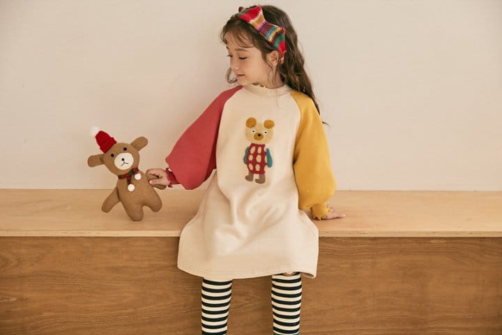 Mimico - Korean Children Fashion - #todddlerfashion - Crown One-piece - 3