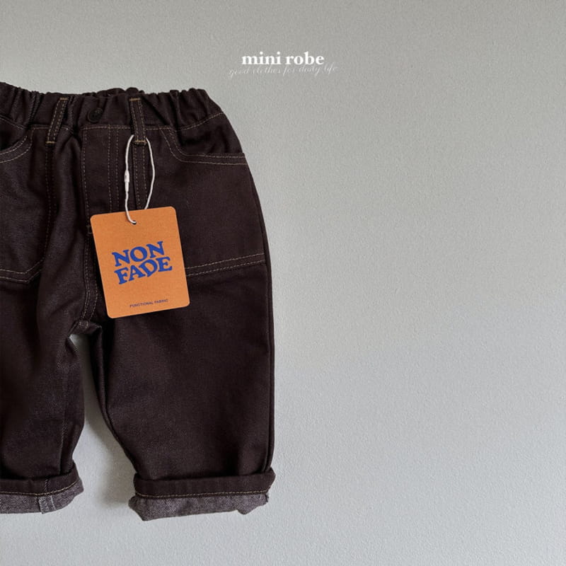 Mini Robe - Korean Baby Fashion - #babyboutique - Non Fade Jeans - 7