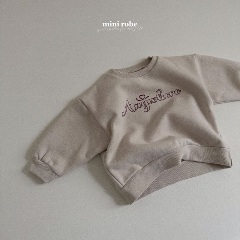 Mini Robe - Korean Baby Fashion - #babyboutique - Anywhere Sweatshirt - 8