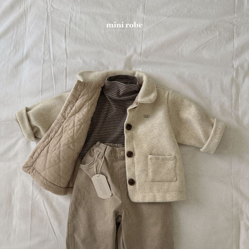 Mini Robe - Korean Baby Fashion - #babyclothing - Winter Turtleneck Tee - 11