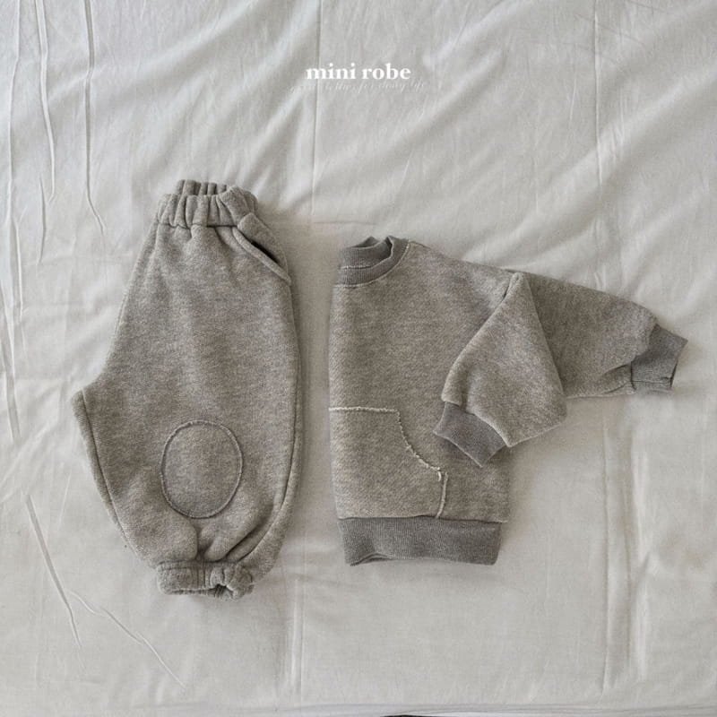 Mini Robe - Korean Baby Fashion - #babyclothing - Popcorn Sweatshirt - 12