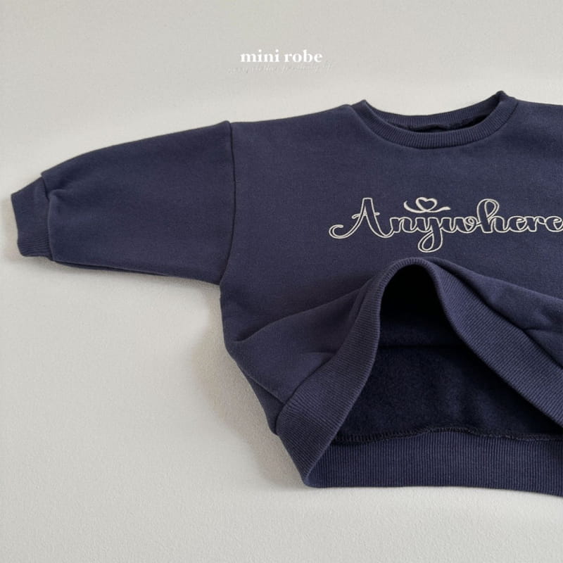 Mini Robe - Korean Baby Fashion - #babyclothing - Anywhere Sweatshirt - 10