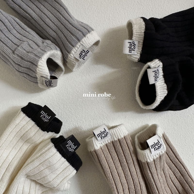 Mini Robe - Korean Baby Fashion - #babyclothing - Baba Socks Set - 2