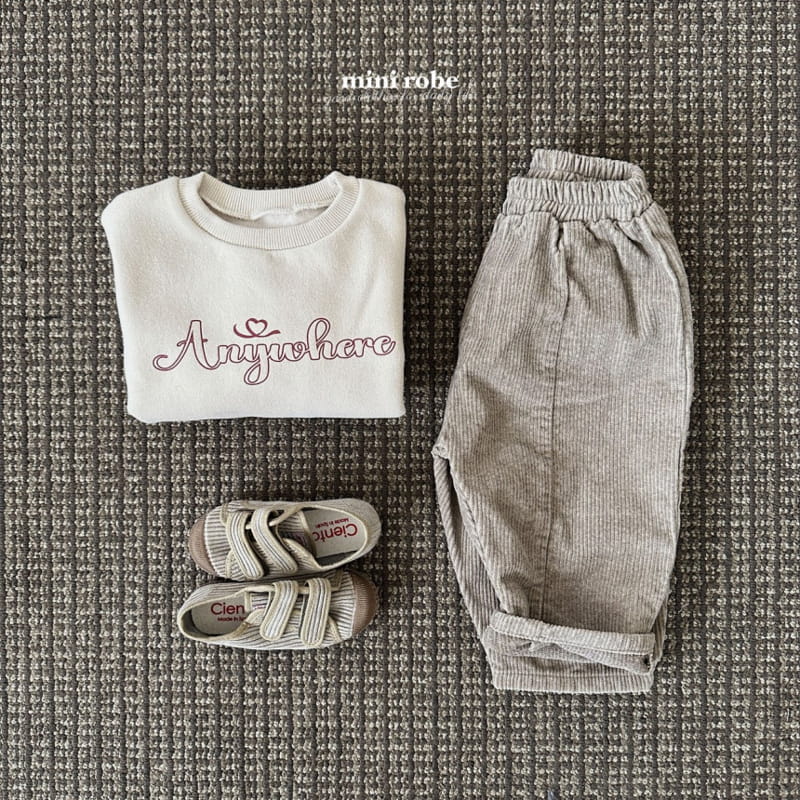 Mini Robe - Korean Baby Fashion - #babyfashion - Anywhere Sweatshirt - 11