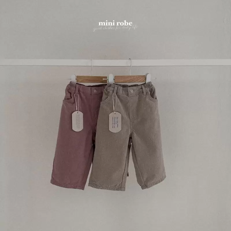 Mini Robe - Korean Baby Fashion - #babywear - Peach Pants - 2