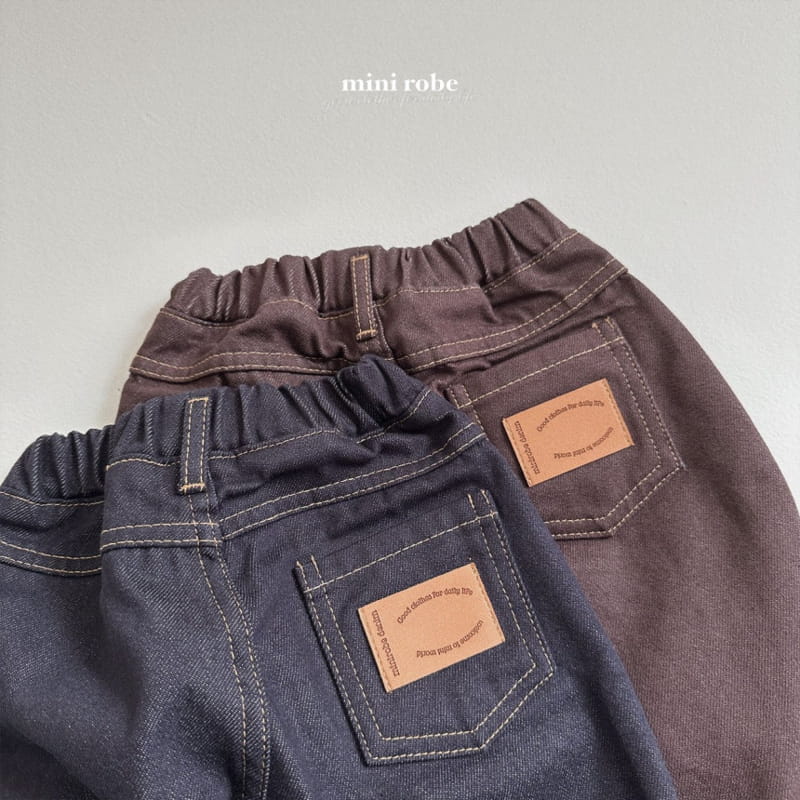 Mini Robe - Korean Baby Fashion - #babywear - Non Fade Jeans - 4