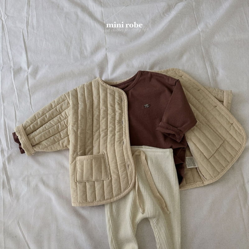Mini Robe - Korean Baby Fashion - #onlinebabyboutique - Dear Rib Leggings - 12