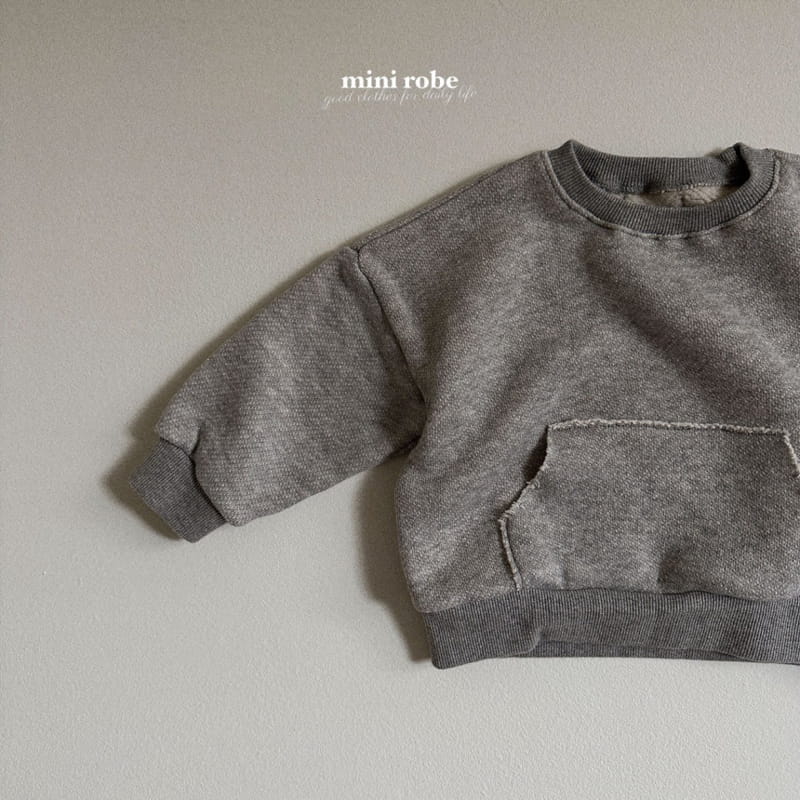 Mini Robe - Korean Baby Fashion - #onlinebabyboutique - Popcorn Sweatshirt - 7