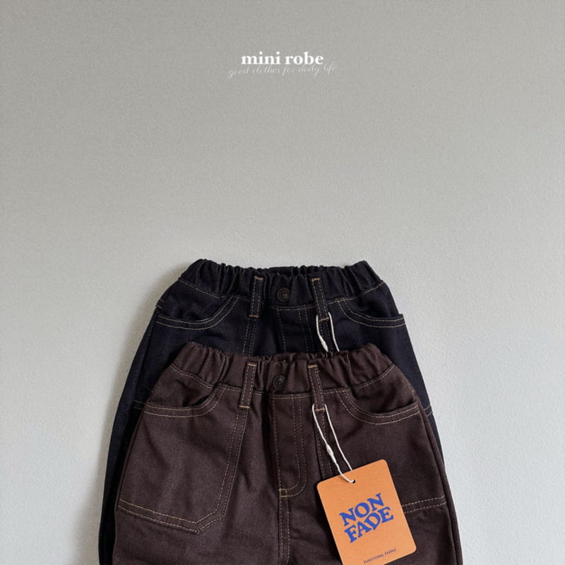 Mini Robe - Korean Baby Fashion - #onlinebabyshop - Non Fade Jeans - 5