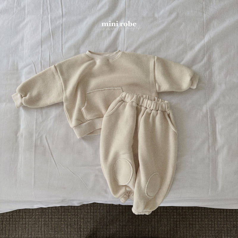 Mini Robe - Korean Baby Fashion - #smilingbaby - Popcorn Sweatshirt - 9