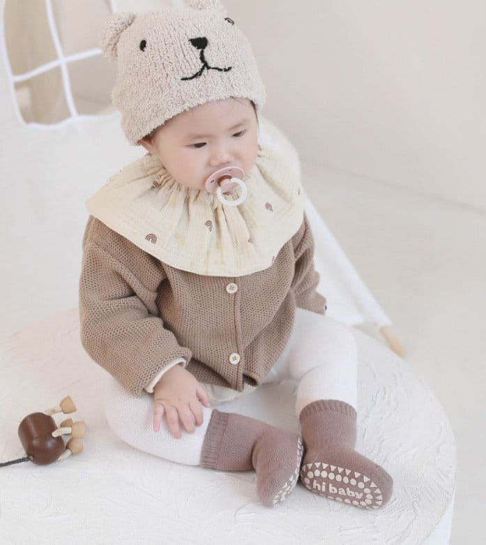 Miso - Korean Baby Fashion - #babyfashion - Poin Two Tone Socks Set - 9