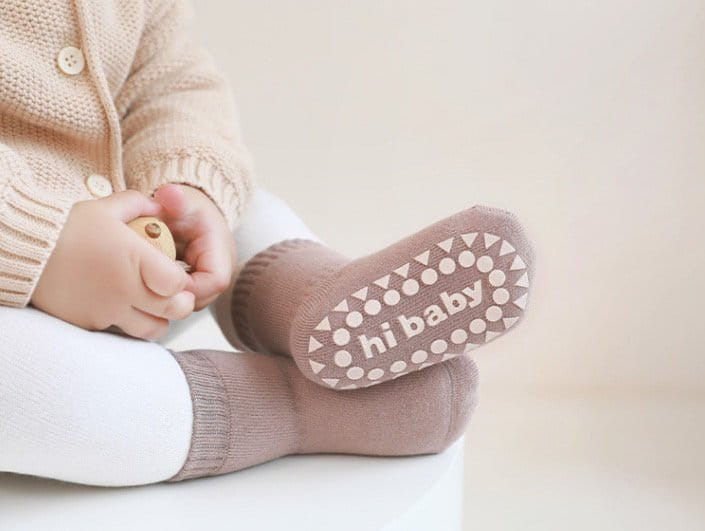 Miso - Korean Baby Fashion - #babygirlfashion - Poin Two Tone Socks Set - 11