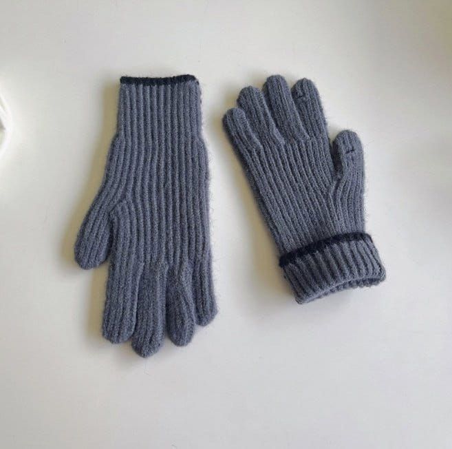 Miso - Korean Children Fashion - #childofig - Line Finger Gloves - 8