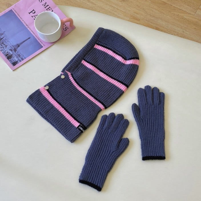 Miso - Korean Children Fashion - #childrensboutique - Line Finger Gloves - 9