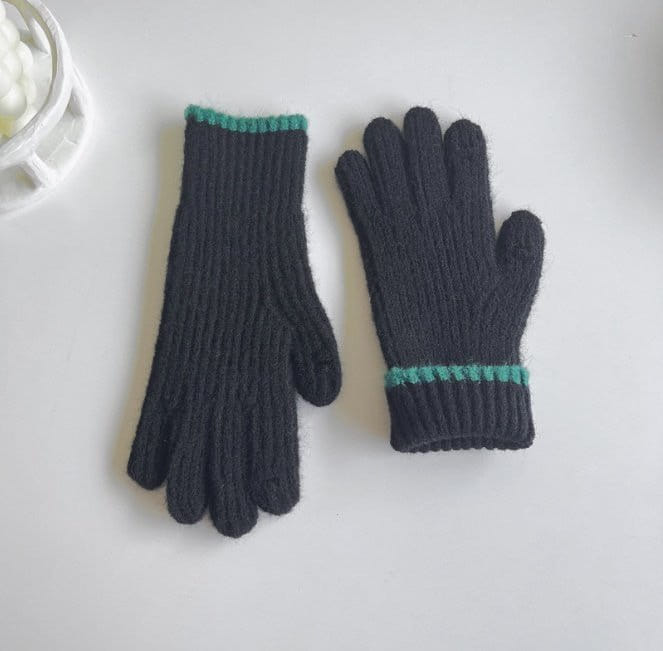 Miso - Korean Children Fashion - #minifashionista - Line Finger Gloves - 5