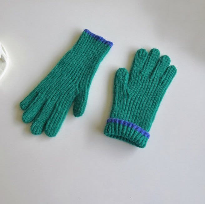 Miso - Korean Children Fashion - #prettylittlegirls - Line Finger Gloves - 6
