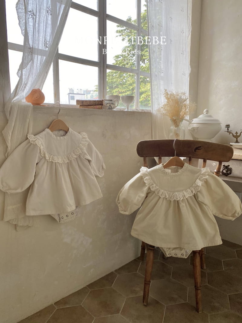 Mon Petit Bebe - Korean Baby Fashion - #babylifestyle - Momo One-piece Bodysuit - 4