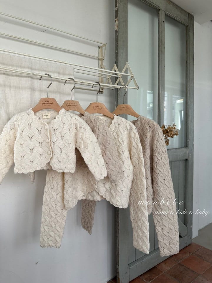 Monbebe - Korean Children Fashion - #discoveringself - Magaret Knit Cardigan  - 10