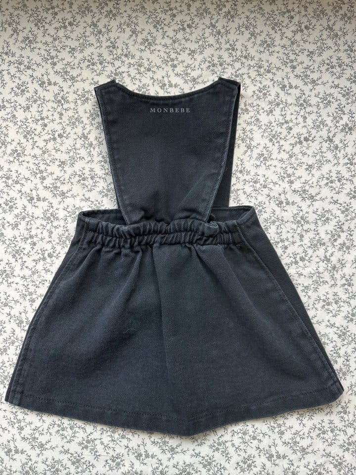 Monbebe - Korean Children Fashion - #littlefashionista - Overall Skirt - 3