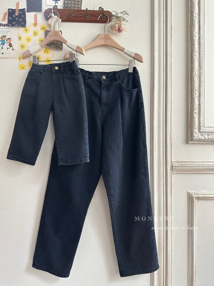 Monbebe - Korean Children Fashion - #prettylittlegirls - Black Jeans - 5