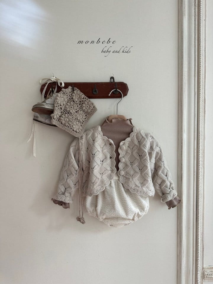 Monbebe - Korean Children Fashion - #stylishchildhood - Magaret Knit Cardigan  - 6