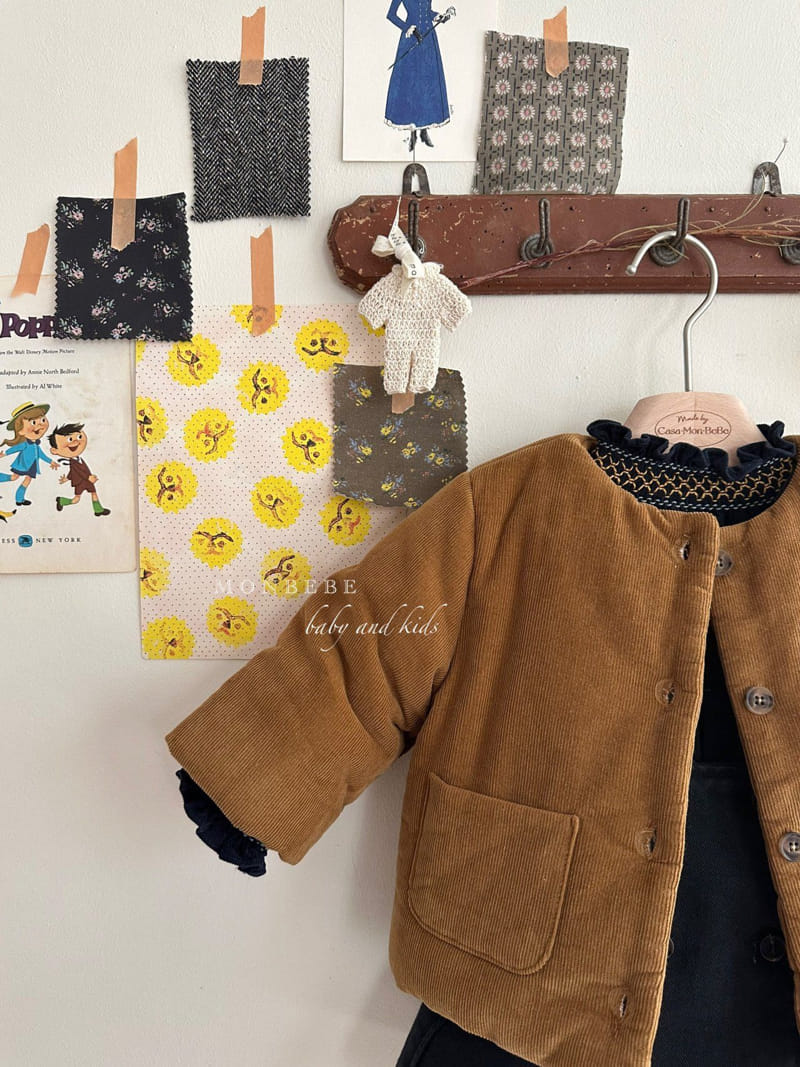 Monbebe - Korean Children Fashion - #toddlerclothing - Caramel Jacket - 5