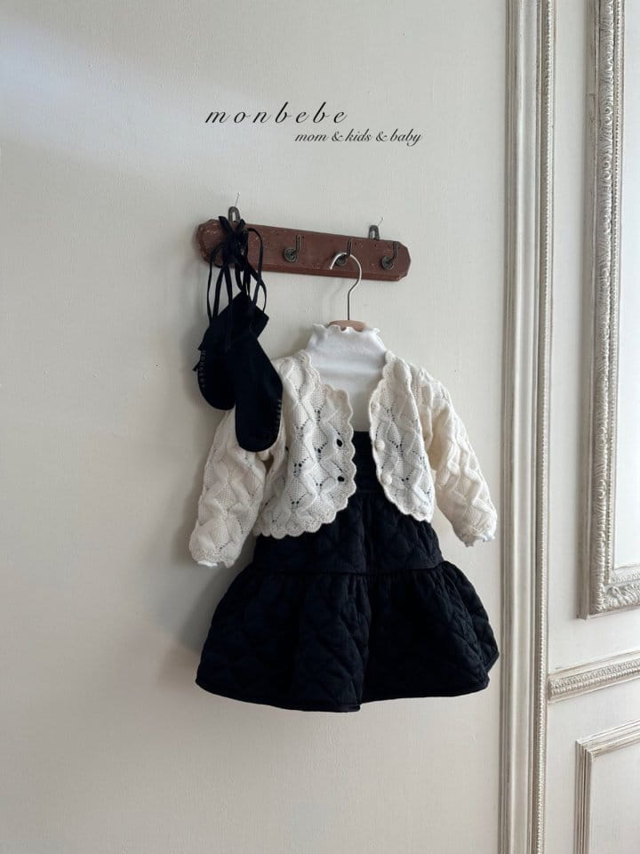 Monbebe - Korean Children Fashion - #toddlerclothing - Magaret Knit Cardigan  - 5