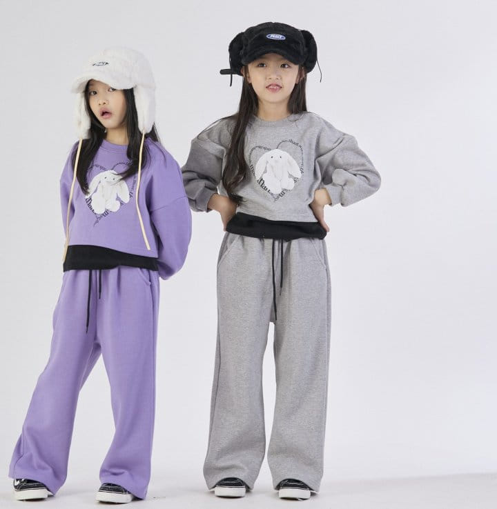 Mong Kok - Korean Children Fashion - #childofig - Rabbit Heart Tee - 10