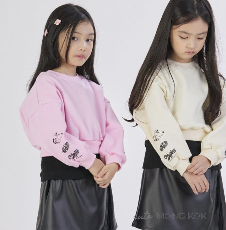 Mong Kok - Korean Children Fashion - #designkidswear - Sleeve Paint Tee - 6