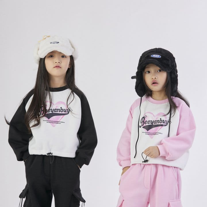 Mong Kok - Korean Children Fashion - #todddlerfashion - Heart Raglan Tee - 10