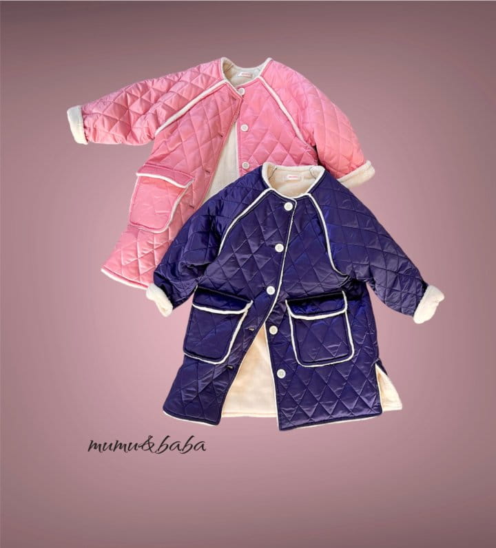Mumunbaba - Korean Children Fashion - #Kfashion4kids - Shine Quilting Long Coat - 10