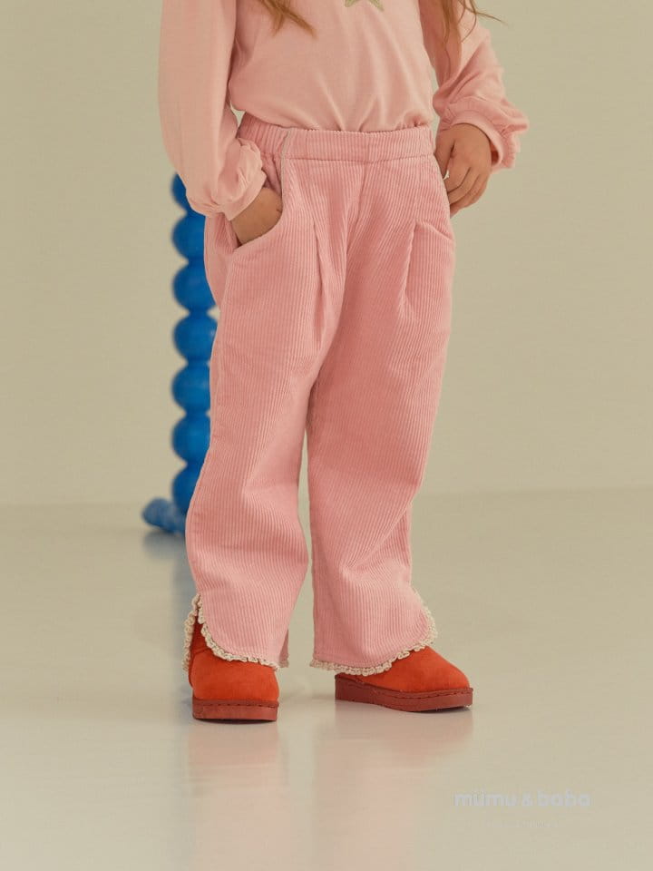 Mumunbaba - Korean Children Fashion - #kidzfashiontrend - Shine Rib Pants - 8
