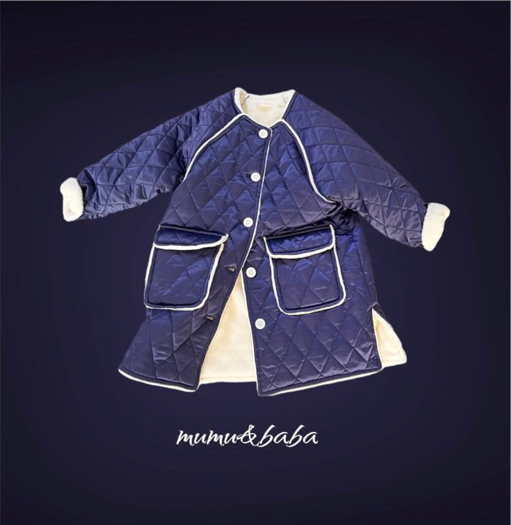 Mumunbaba - Korean Children Fashion - #magicofchildhood - Shine Quilting Long Coat - 12